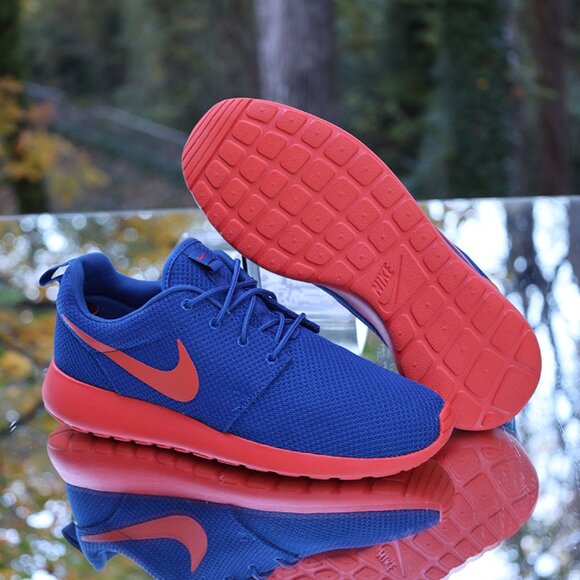 Nike Roshe Run Dark Royal Blue Orange 2013 - Picture 5 of 13